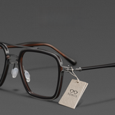 165mm Glasses Frame,ultra-light Pure Titanium Advanced Design Frame , Square Framed Glasses Frame