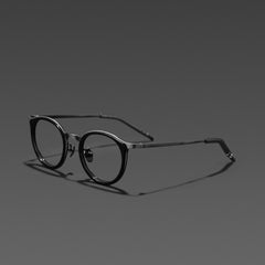7.9g Glasses Frame,ultra-light Pure Titanium Advanced Design Frame , Retro Round Frame Glasses Frame
