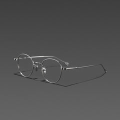 7.8g Glasses Frame,ultra-light Pure Titanium Advanced Design Frame , Retro Round Frame Glasses Frame