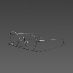 7.8g Glasses Frame,ultra-light Pure Titanium Advanced Design Frame , Retro Round Frame Glasses Frame