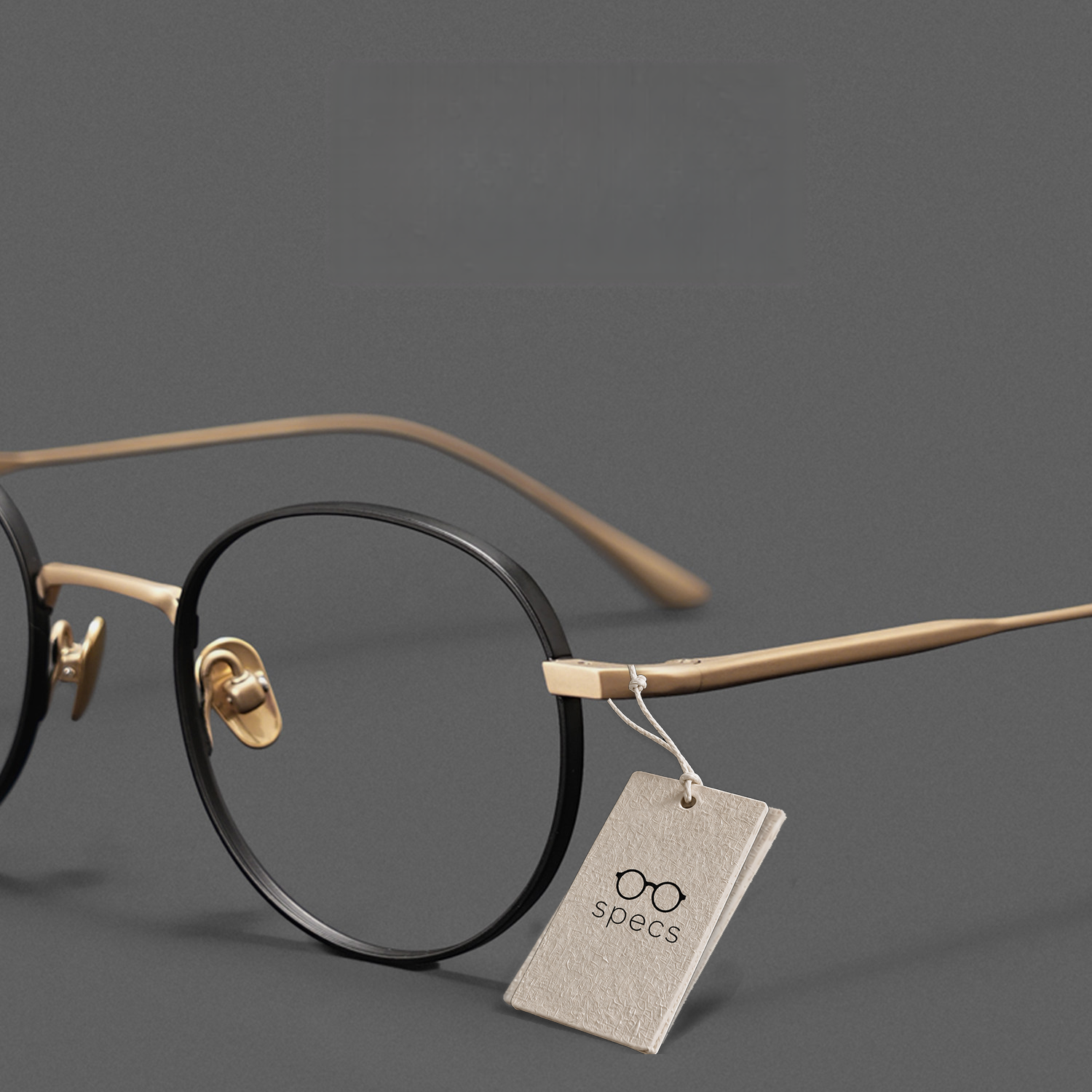 6.7 Glasses Frame,ultra-light Pure Titanium Advanced Design Frame , Retro Round Frame Glasses Frame