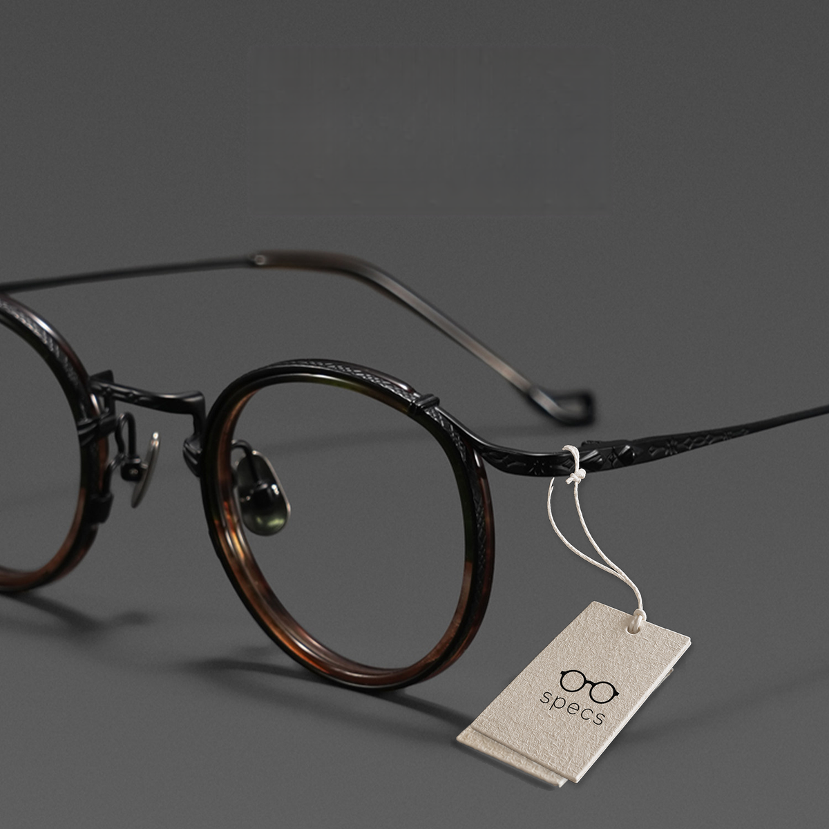 6.9g Glasses Frame,ultra-light Pure Titanium Advanced Design Frame , Retro Round Frame Glasses Frame