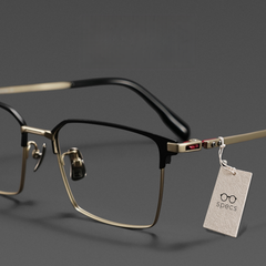5.4g Glasses Frame,ultra-light Pure Titanium Advanced Design Frame ,semi Rimless Glasses Frame