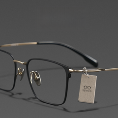 7.3g Glasses Frame,ultra-light Pure Titanium Advanced Design Frame , Square Framed Glasses Frame