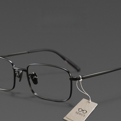 7g Glasses Frame,ultra-light Pure Titanium Advanced Design Frame , Square Framed Glasses Frame
