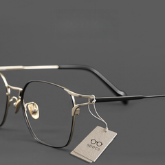 7.8g Glasses Frame,ultra-light Pure Titanium Advanced Design Frame , Square Framed