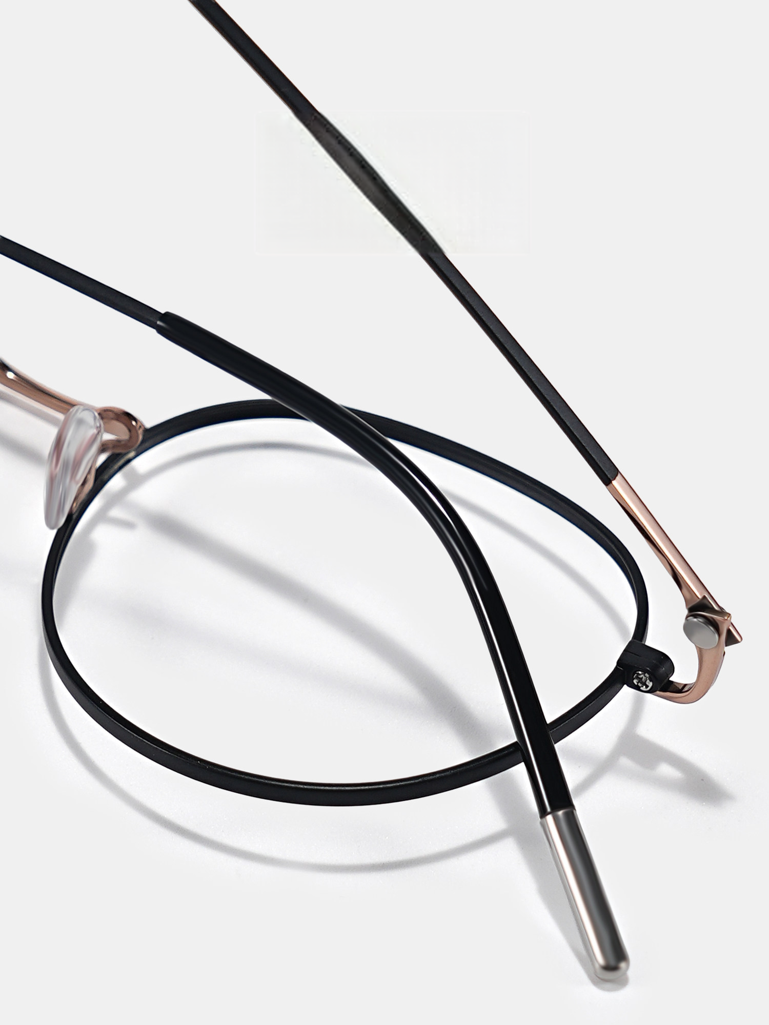6.7 Glasses Frame,ultra-light Pure Titanium Advanced Design Frame , Retro Round Frame Glasses Frame