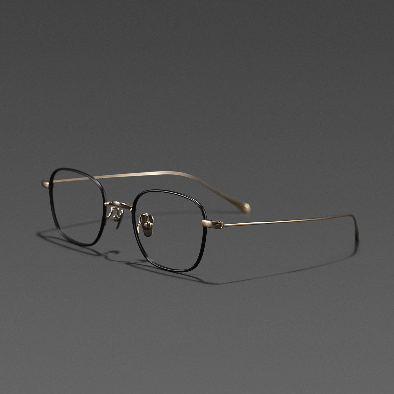 6.7g Glasses Frame,ultra-light Pure Titanium Advanced Design Frame , Square Framed