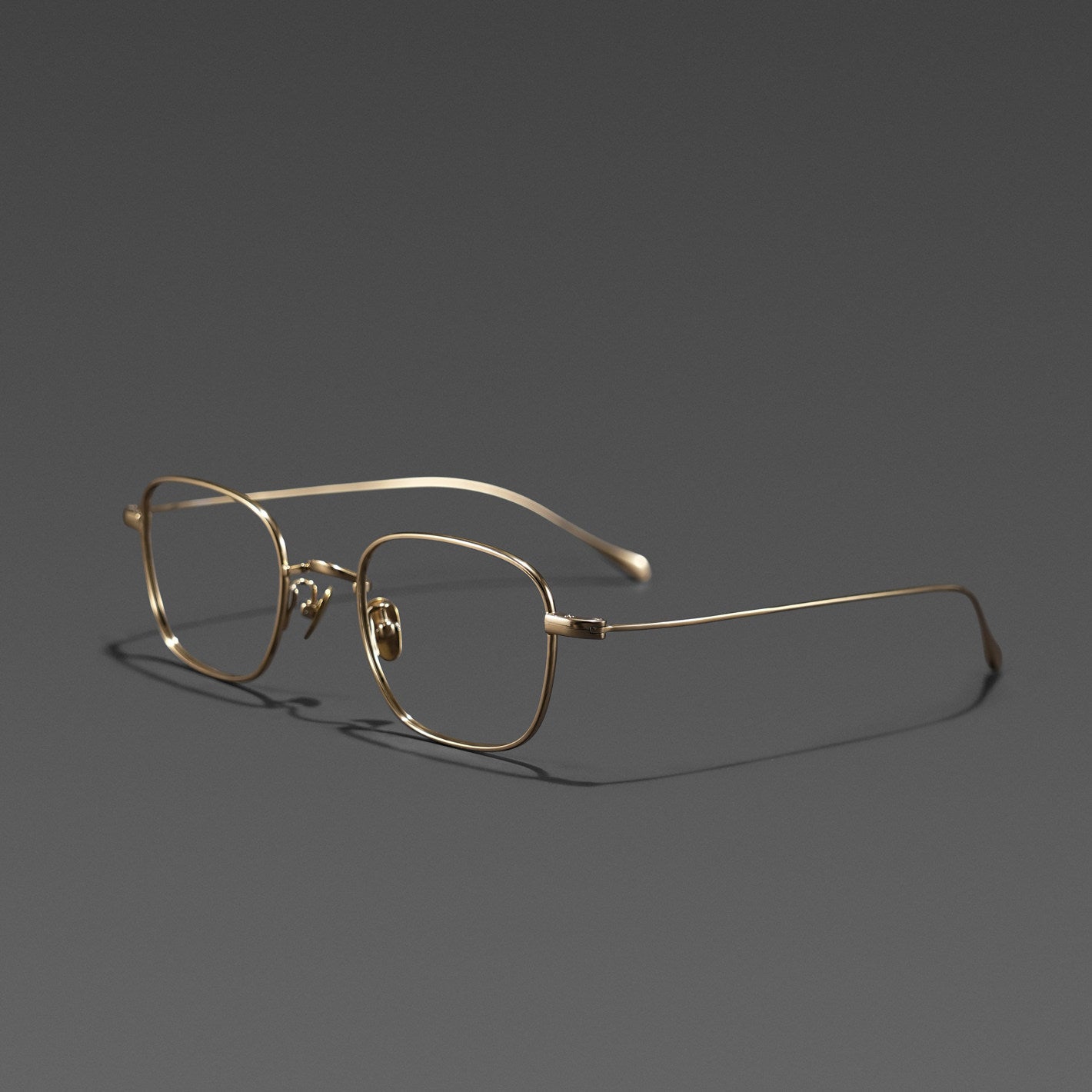 6.7g Glasses Frame,ultra-light Pure Titanium Advanced Design Frame , Square Framed