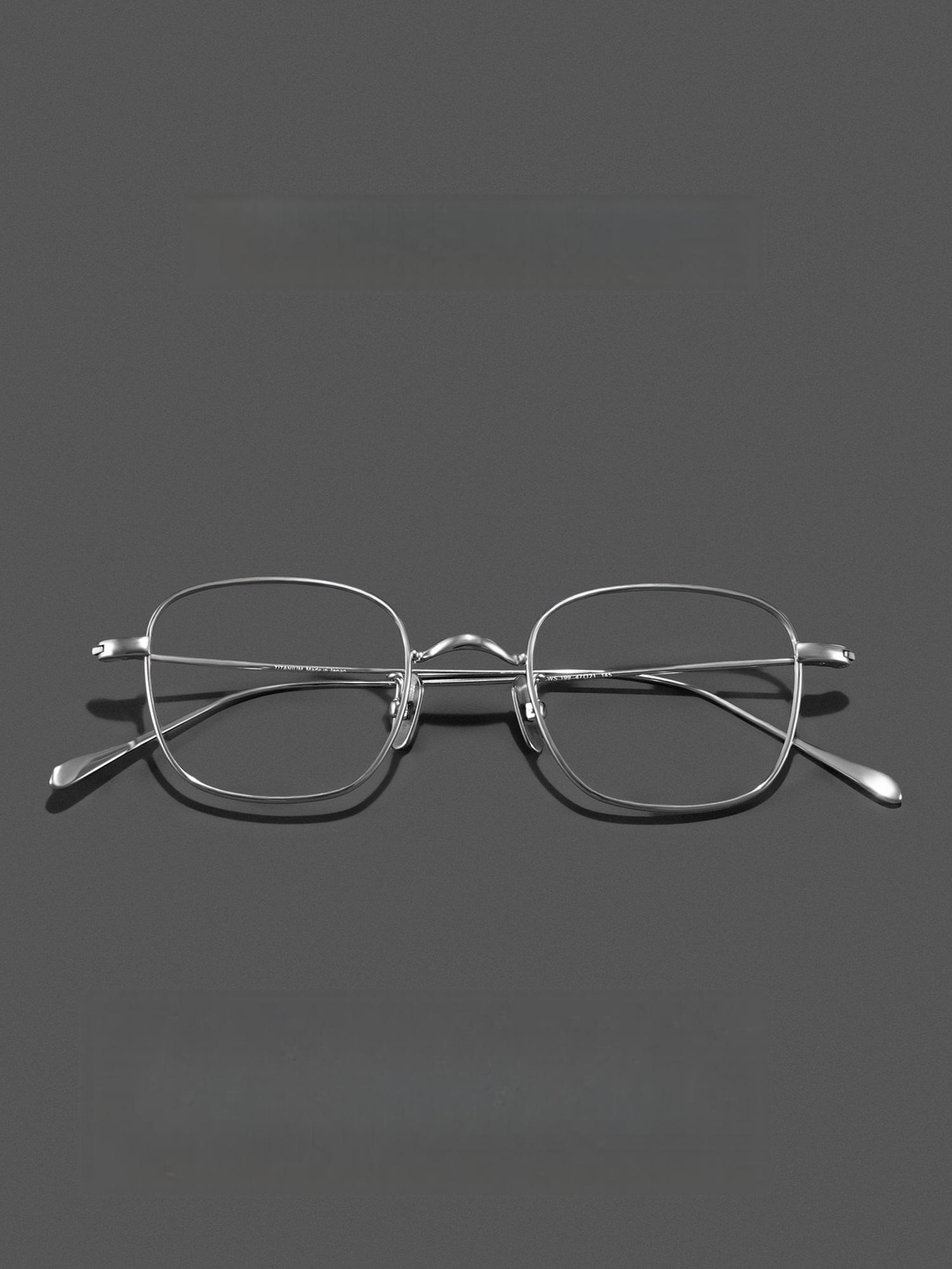 6.7g Glasses Frame,ultra-light Pure Titanium Advanced Design Frame , Square Framed