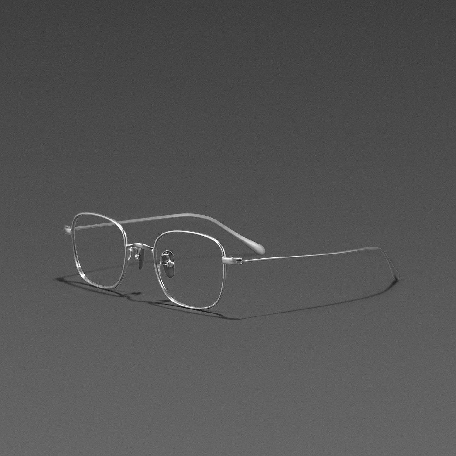 6.7g Glasses Frame,ultra-light Pure Titanium Advanced Design Frame , Square Framed
