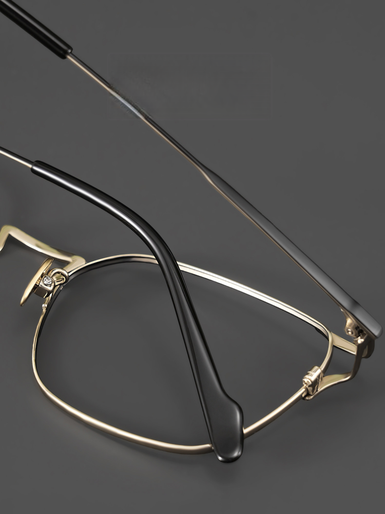 7.8g Glasses Frame,ultra-light Pure Titanium Advanced Design Frame , Square Framed