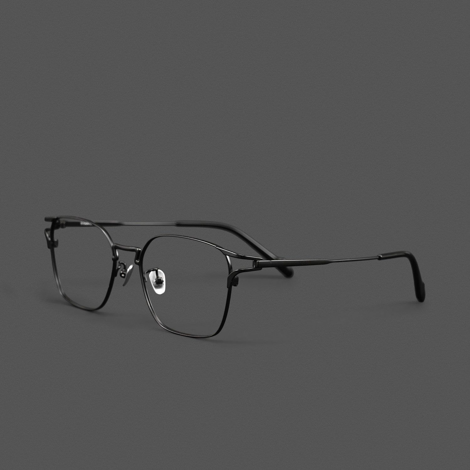 7.8g Glasses Frame,ultra-light Pure Titanium Advanced Design Frame , Square Framed