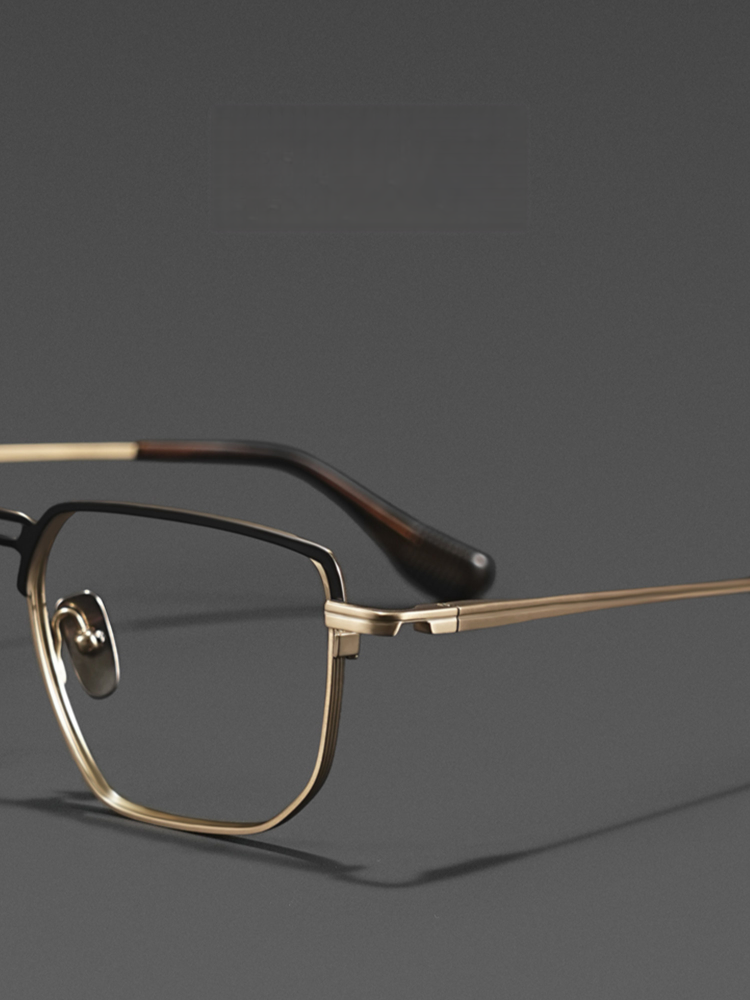 155mm Glasses Frame,ultra-light Pure Titanium Advanced Design Frame ,square Framed