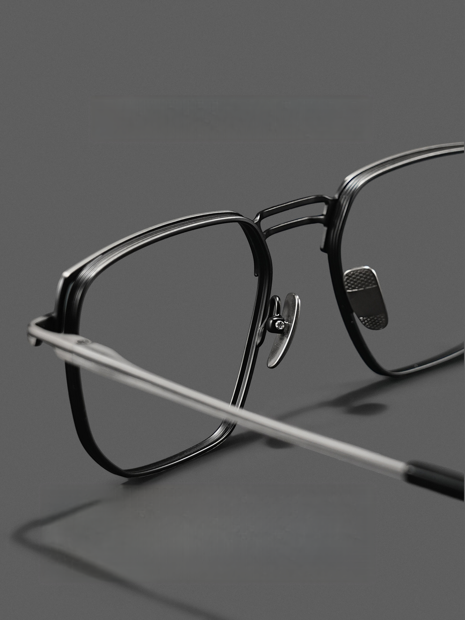 155mm Glasses Frame,ultra-light Pure Titanium Advanced Design Frame ,square Framed