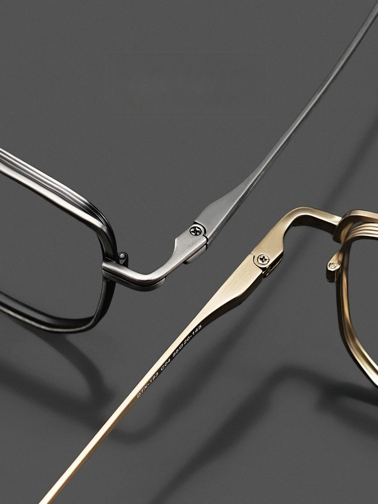 155mm Glasses Frame,ultra-light Pure Titanium Advanced Design Frame ,square Framed