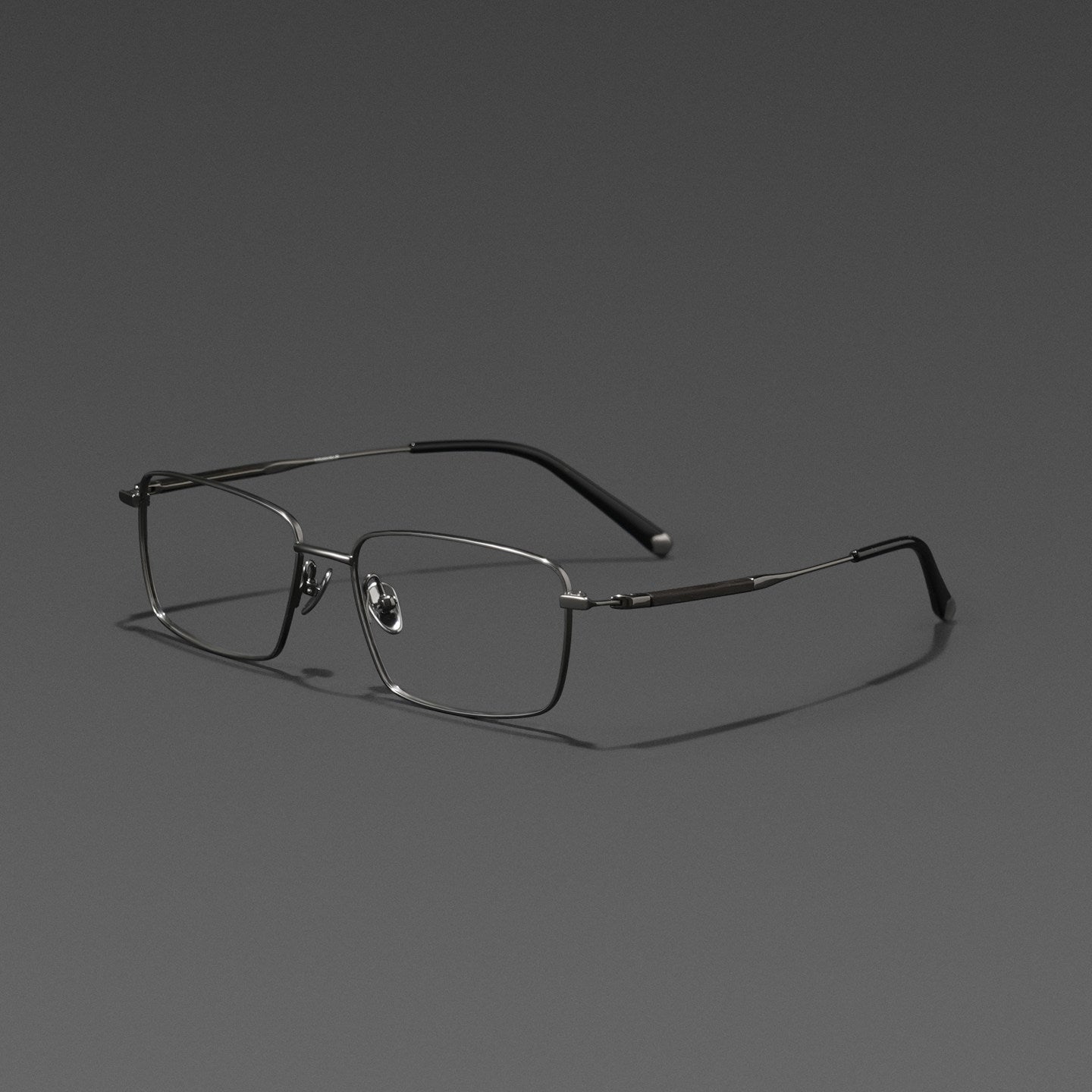 7.8g Glasses Frame,ultra-light Pure Titanium Advanced Design Frame , Square Framed