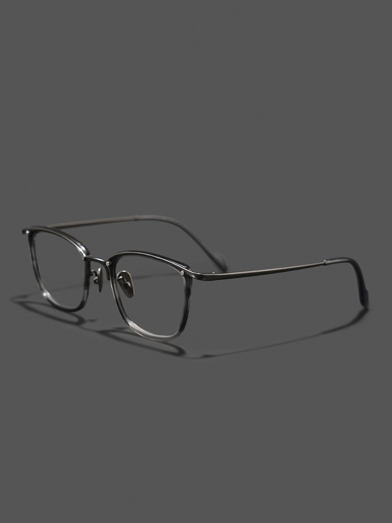 165mm Glasses Frame,ultra-light Pure Titanium Advanced Design Frame , Square Framed Glasses Frame