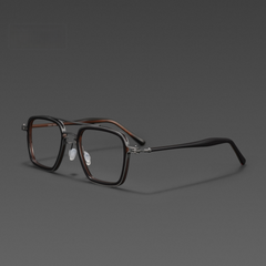 165mm Glasses Frame,ultra-light Pure Titanium Advanced Design Frame , Square Framed Glasses Frame