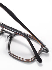 165mm Glasses Frame,ultra-light Pure Titanium Advanced Design Frame , Square Framed Glasses Frame
