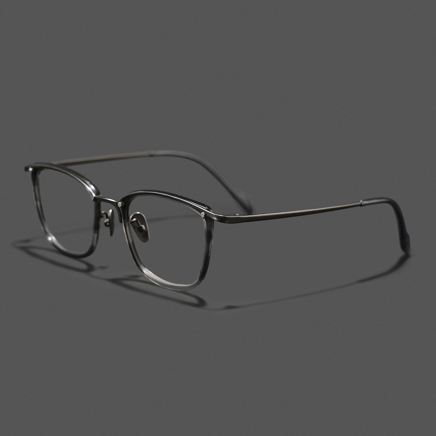 7.1g Glasses Frame,ultra-light Pure Titanium Advanced Design Frame , Square Framed Glasses Frame