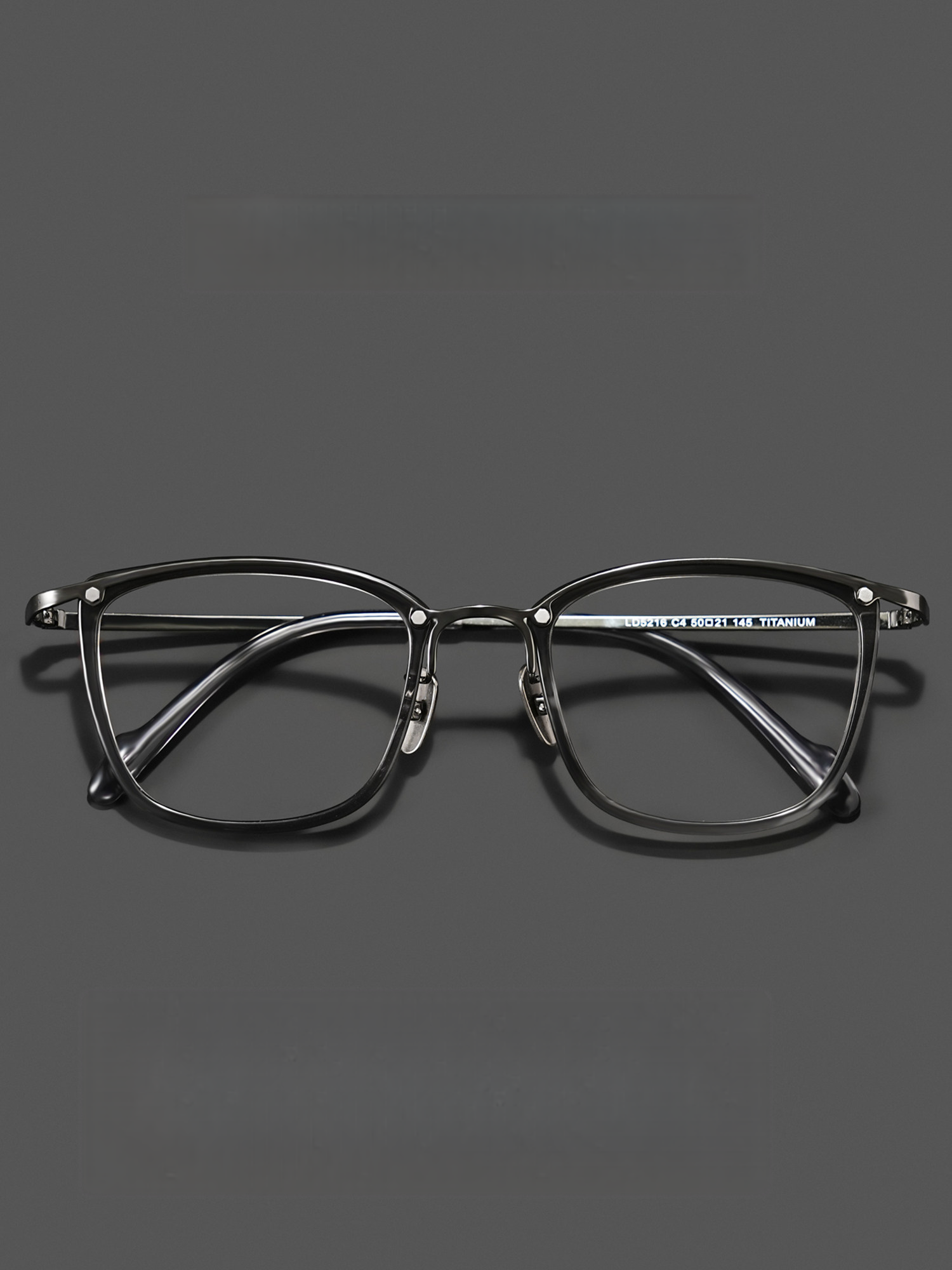 7.1g Glasses Frame,ultra-light Pure Titanium Advanced Design Frame , Square Framed Glasses Frame