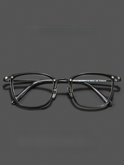 7.1g Glasses Frame,ultra-light Pure Titanium Advanced Design Frame , Square Framed Glasses Frame