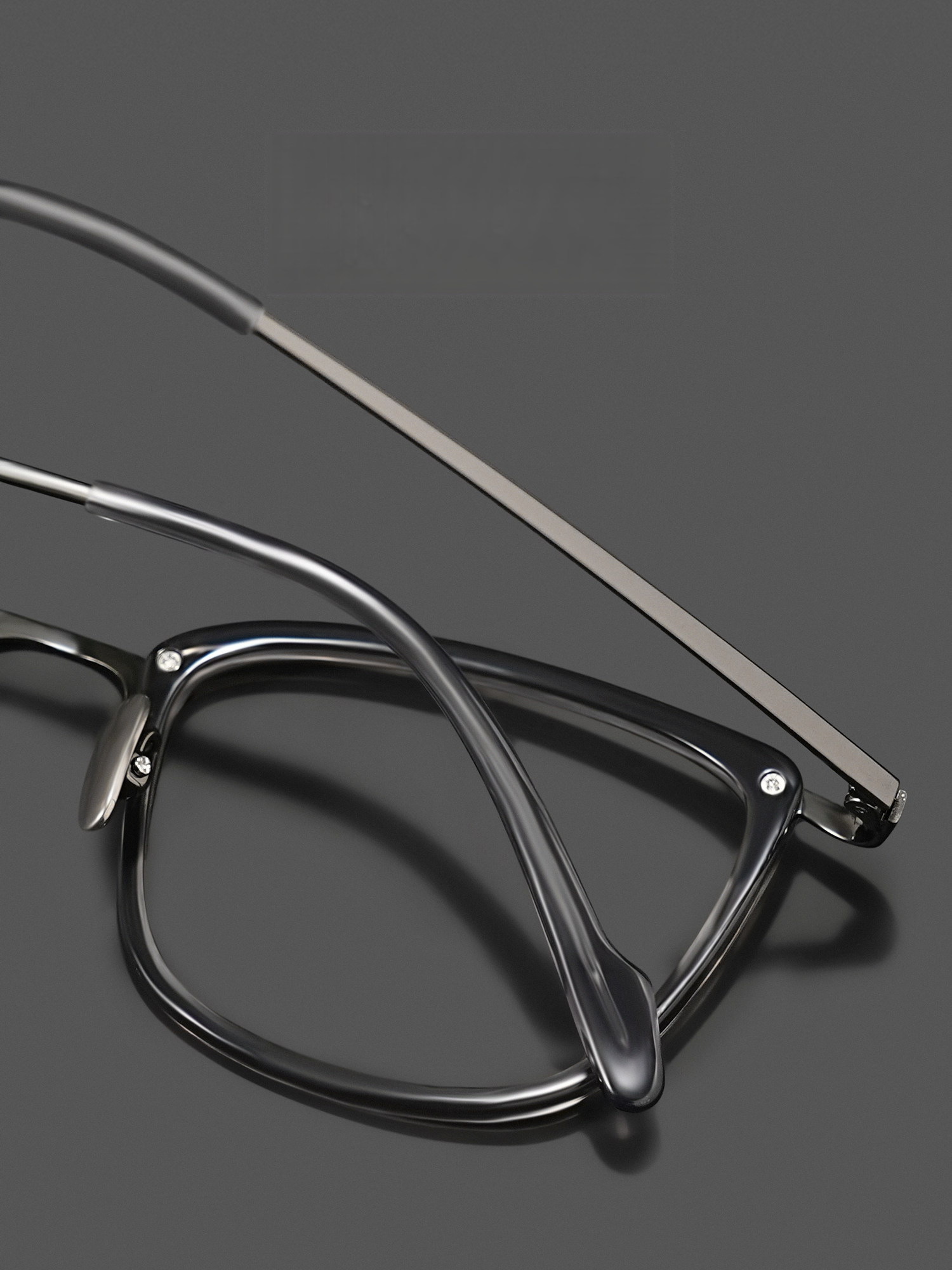 7.1g Glasses Frame,ultra-light Pure Titanium Advanced Design Frame , Square Framed Glasses Frame