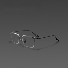 5.1g Glasses Frame,ultra-light Pure Titanium Advanced Design Frame ,semi Rimless Glasses Frame