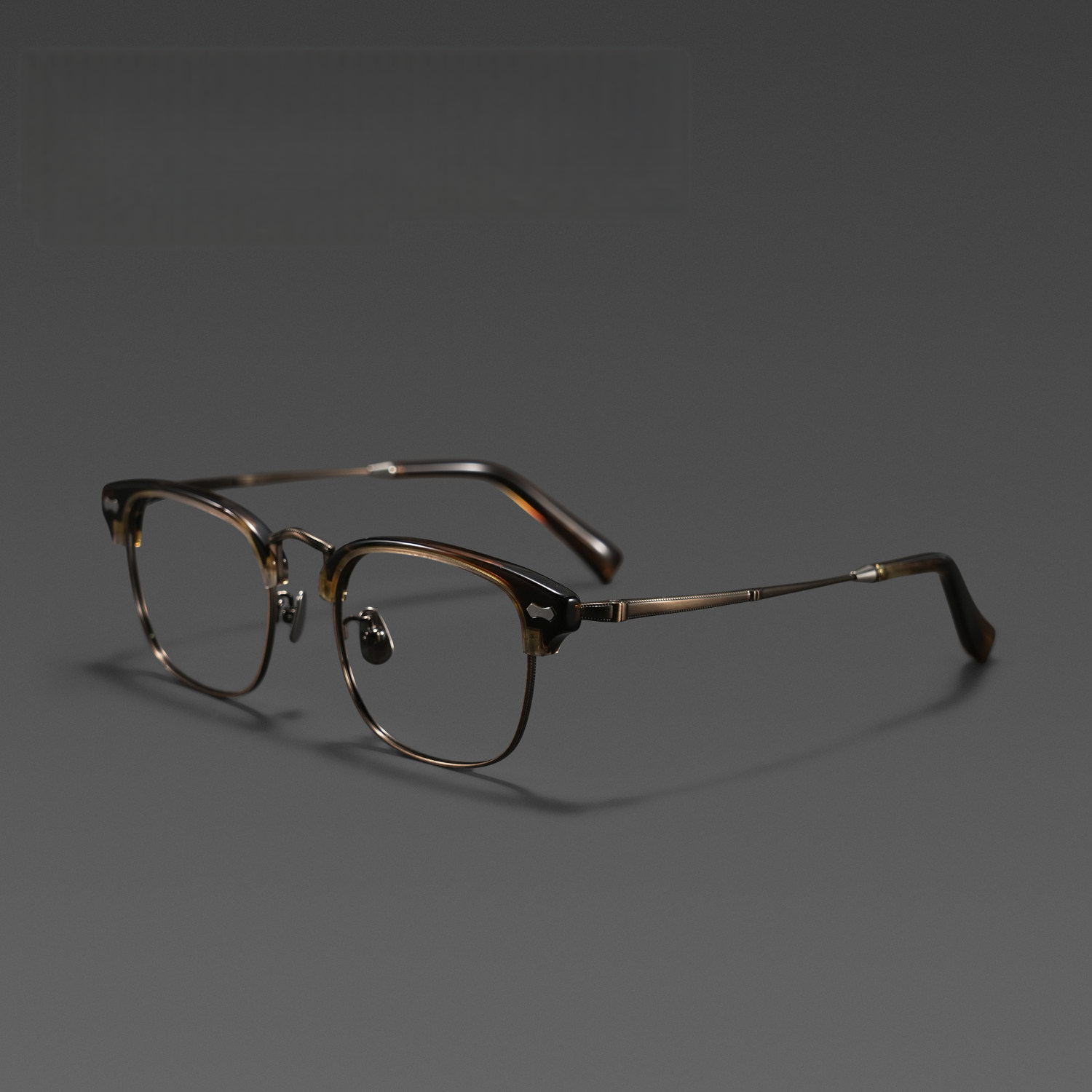 5.9g Glasses Frame,ultra-light Pure Titanium Advanced Design Frame ,semi Rimless Glasses Frame