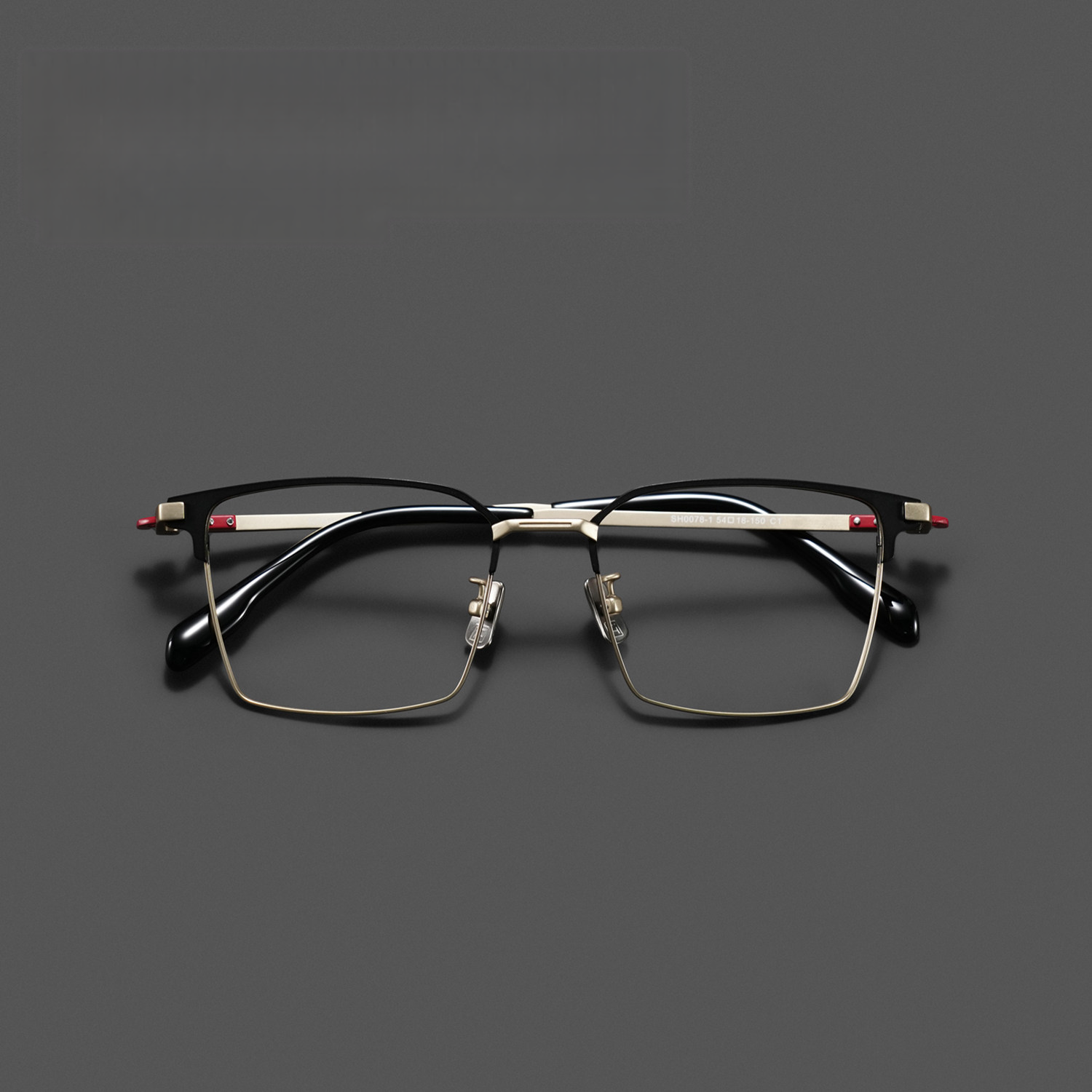 5.4g Glasses Frame,ultra-light Pure Titanium Advanced Design Frame ,semi Rimless Glasses Frame
