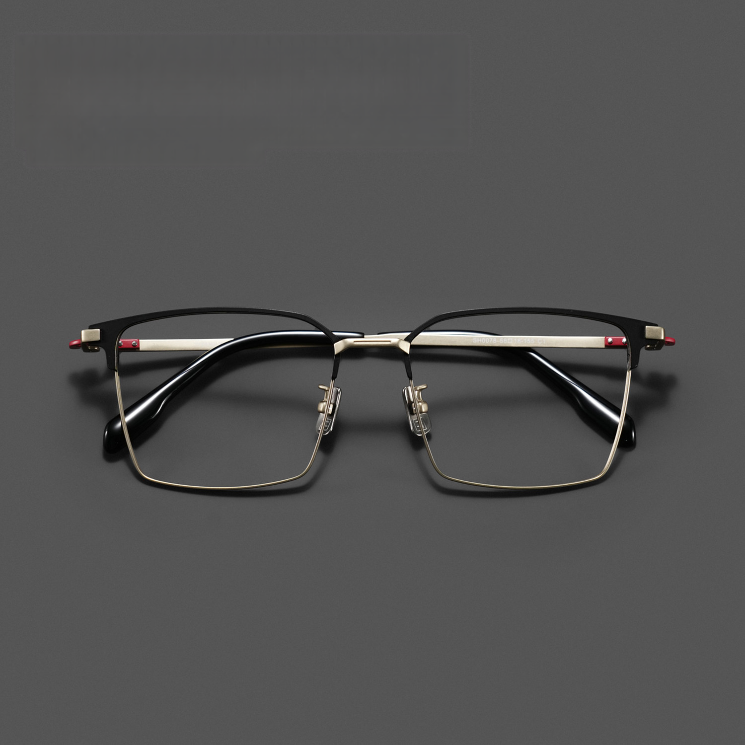 5.4g Glasses Frame,ultra-light Pure Titanium Advanced Design Frame ,semi Rimless Glasses Frame