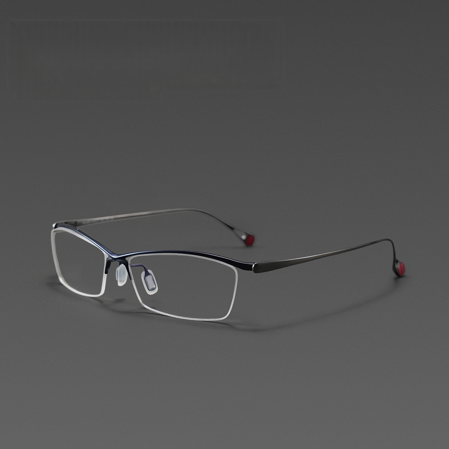 6g Glasses Frame,ultra-light Pure Titanium Advanced Design Frame ,semi Rimless Glasses Frame