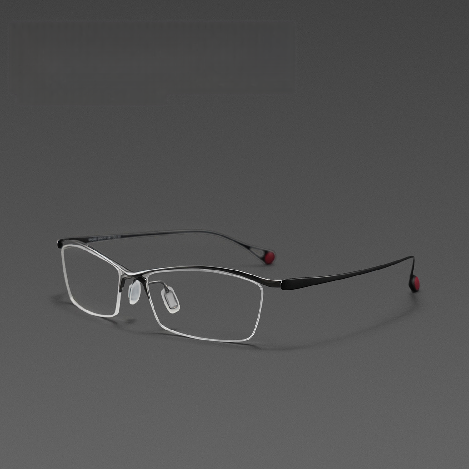 6g Glasses Frame,ultra-light Pure Titanium Advanced Design Frame ,semi Rimless Glasses Frame