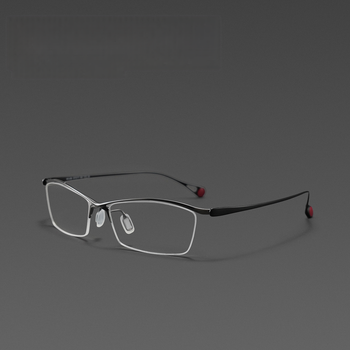 6g Glasses Frame,ultra-light Pure Titanium Advanced Design Frame ,semi Rimless Glasses Frame