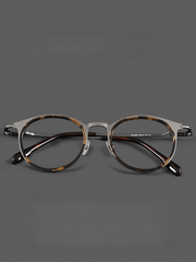 6.9g Glasses Frame,ultra-light Pure Titanium Advanced Design Frame , Retro Round Frame Glasses Frame