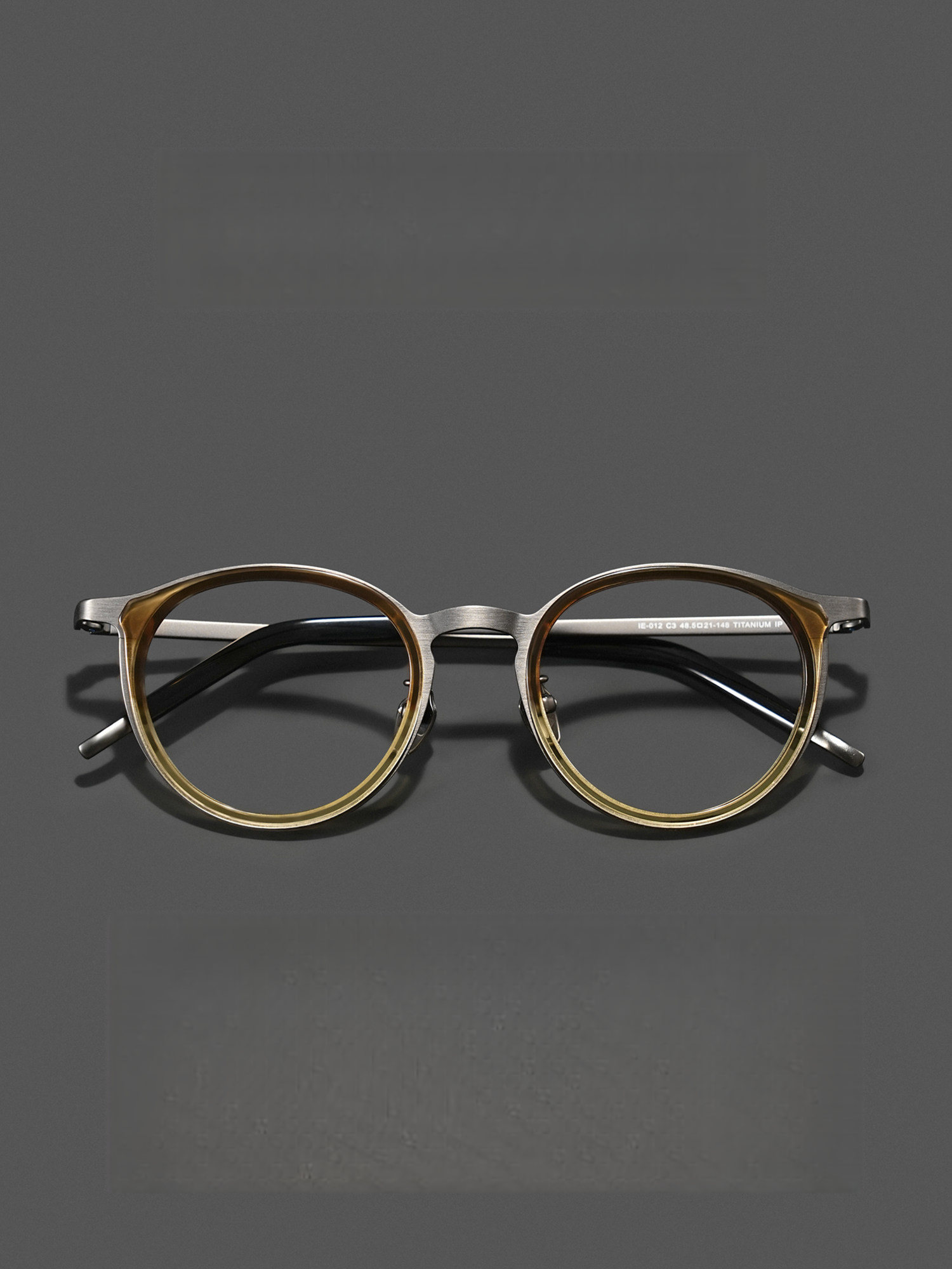 7.9g Glasses Frame,ultra-light Pure Titanium Advanced Design Frame , Retro Round Frame Glasses Frame