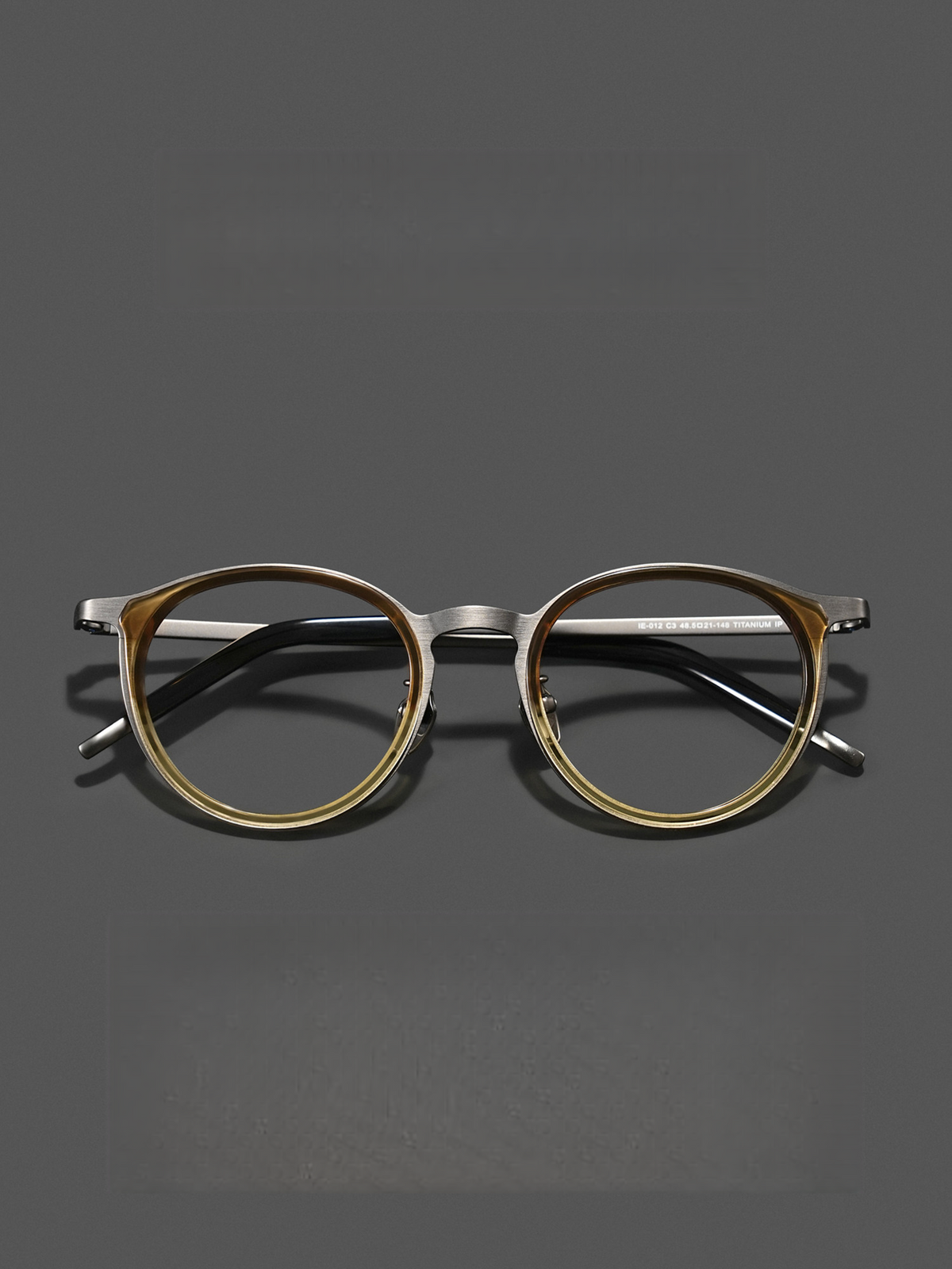 7.9g Glasses Frame,ultra-light Pure Titanium Advanced Design Frame , Retro Round Frame Glasses Frame