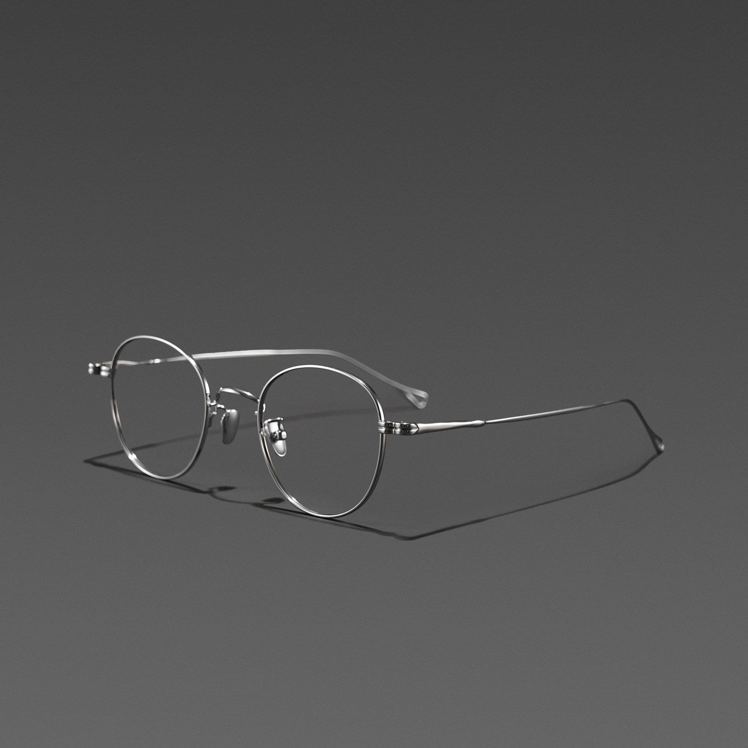 7.8g Glasses Frame,ultra-light Pure Titanium Advanced Design Frame , Retro Round Frame Glasses Frame