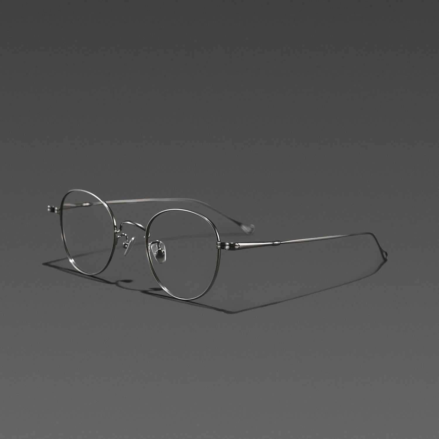 7.8g Glasses Frame,ultra-light Pure Titanium Advanced Design Frame , Retro Round Frame Glasses Frame